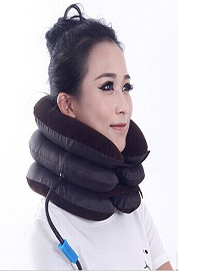 جيرن وسادة قابلة للنفخ لشد فقرات الرقبة - Image 4